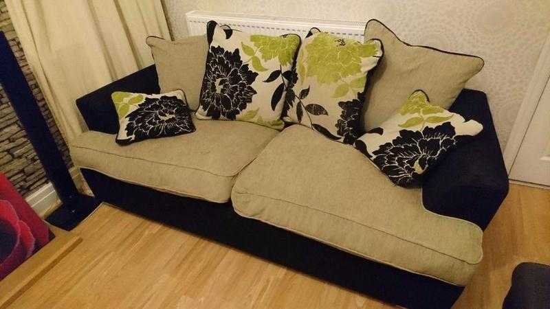 Large DFS 4 Seater fabric Sofa