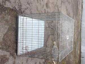 Large dog cage