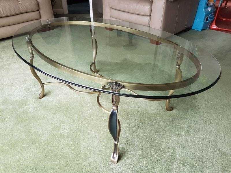 Large Glass Cofee Table