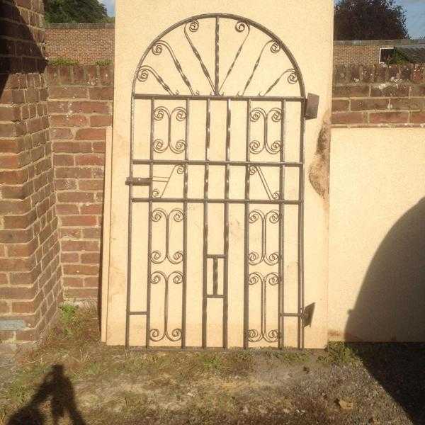 Large Heavy Duty Wrought Iron Gate