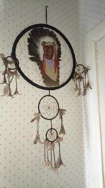 large indian dream catcher