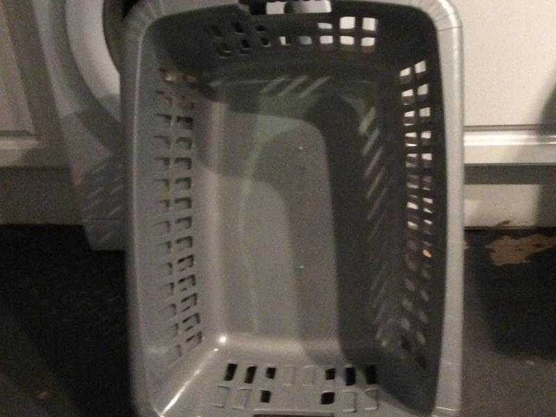 Large laundry baskets.