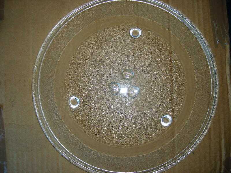 Large Microwave rotating plate amp roller ring