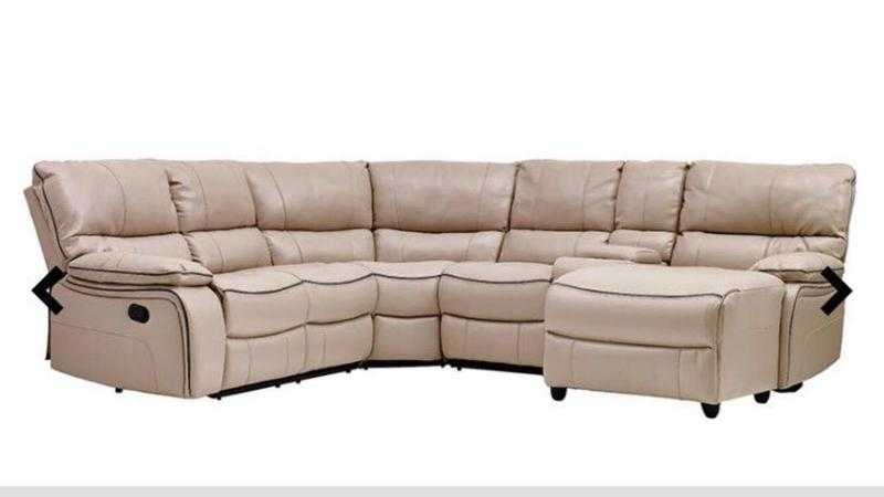 Large New Corner Sofa, Sale, Cheap, Cream, Beige, Recliner