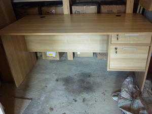 Large office desk for sale.  Needs collecting 21st february