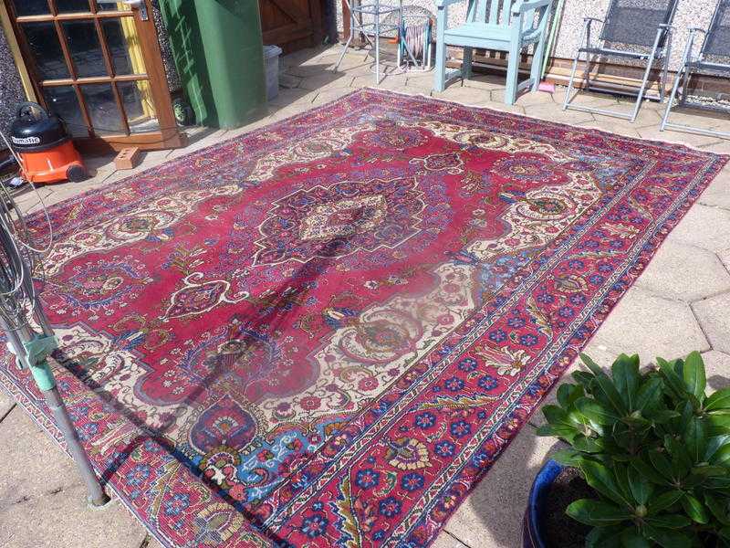 large persian carpet