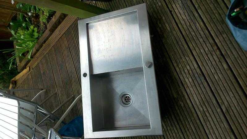 Large stainless steel sink for sale