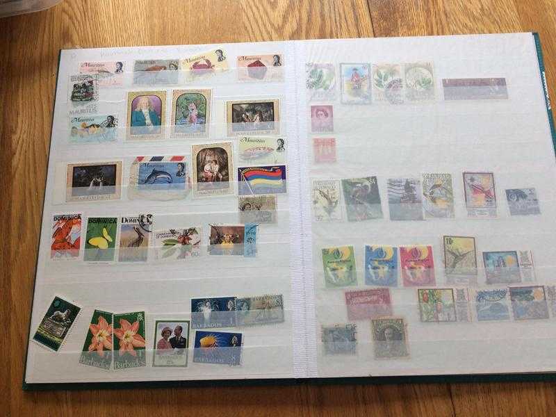 Large stamp collection