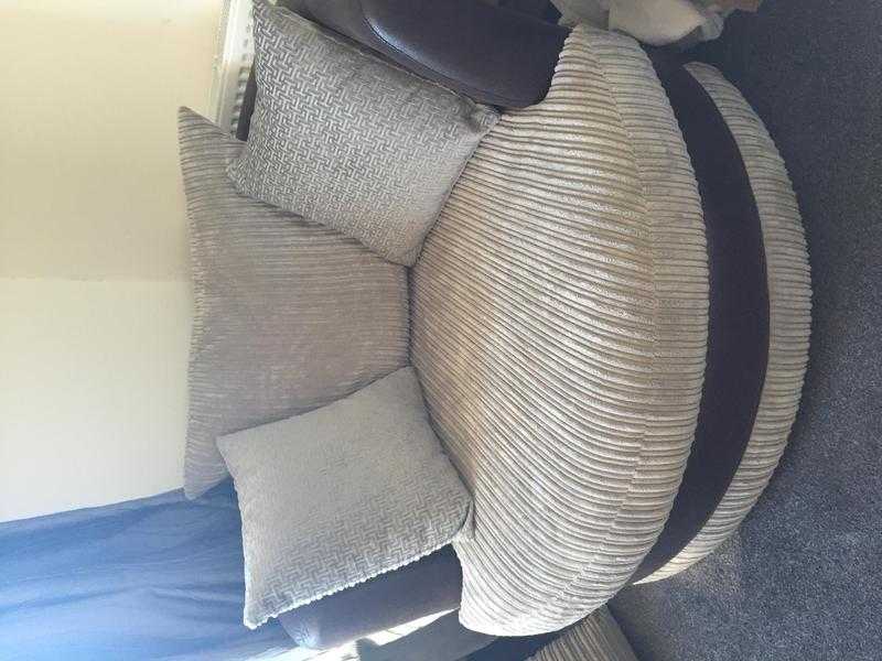 Large swivel cuddle chair