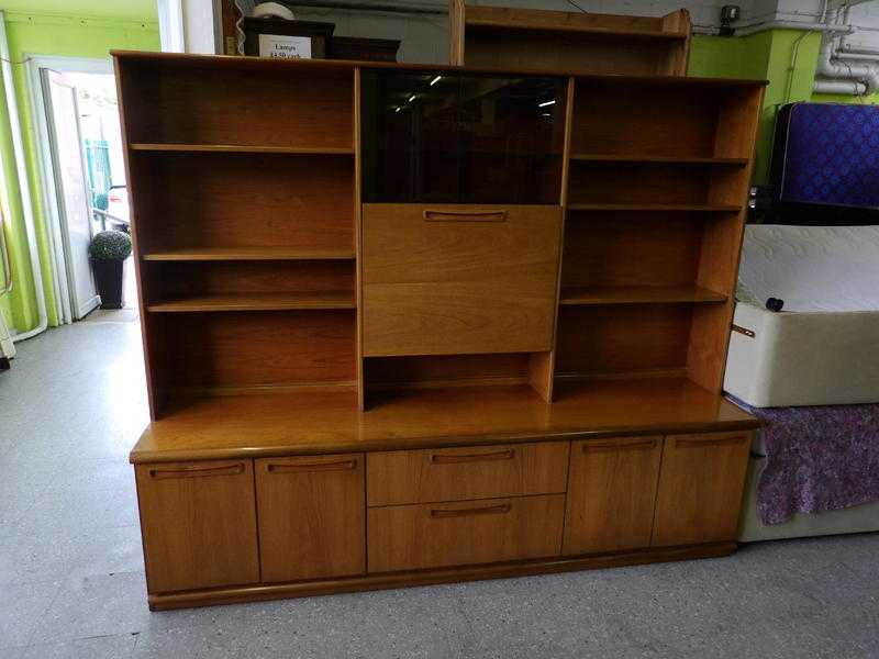 Large Wall  Display Unit with Cupboards amp Shelves - Local Delivery 19