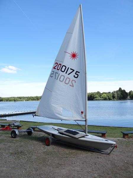 Laser Sailboat