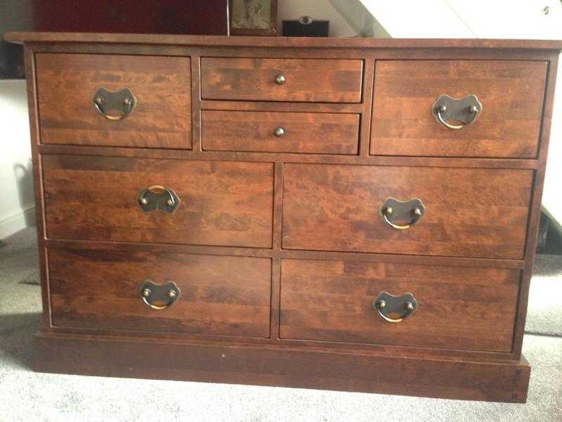 Laura Ashley Chestnut 8 Drawer Chest