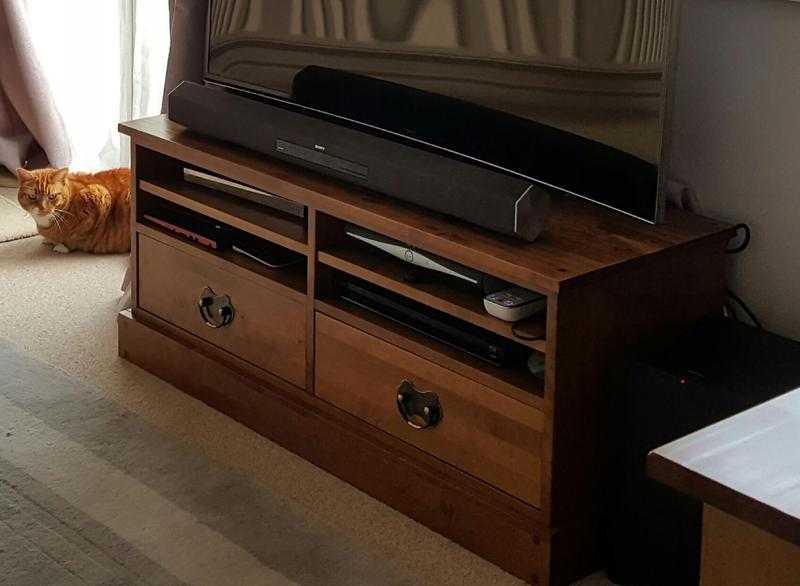 Laura ashley garrat tv unit in honey