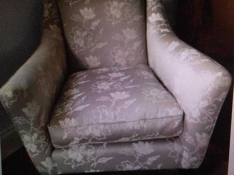 Laura Ashley Rowena Truffle Arm Chair