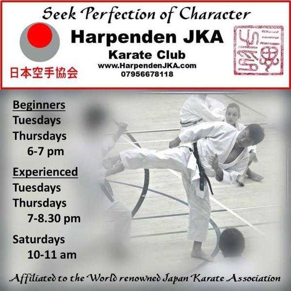 Learn Karate with Harpenden JKA Karate Club