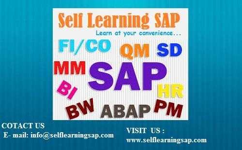 LEARN SAP COURSES and Combo Course are available in Self Learning Center