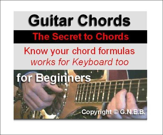 Learn the Secret to understanding Guitar Chords