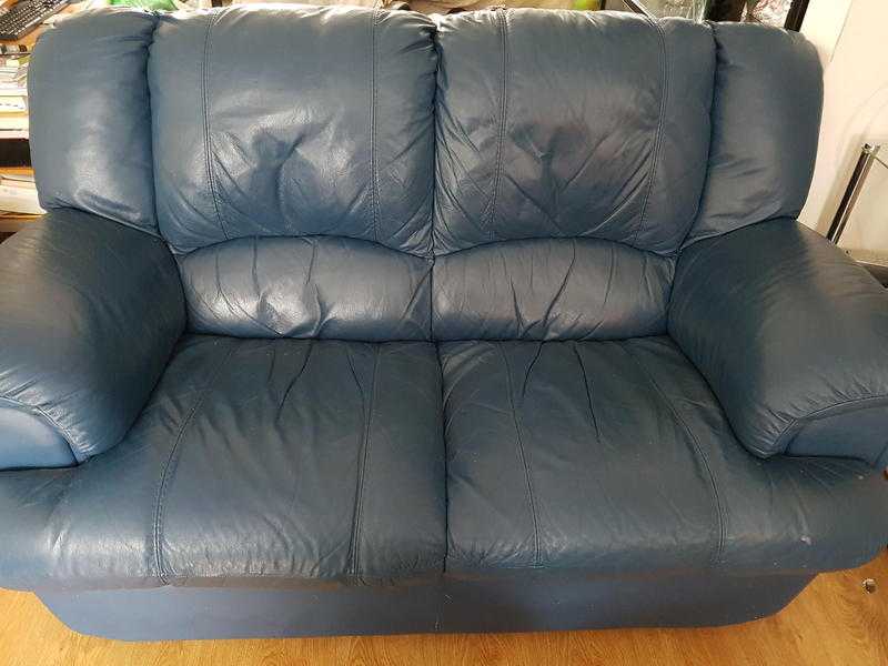 Leather 2 seater and 3 seater.