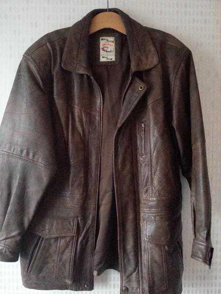 Leather 34 jacket