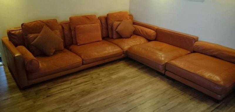 Leather Corner Sofa