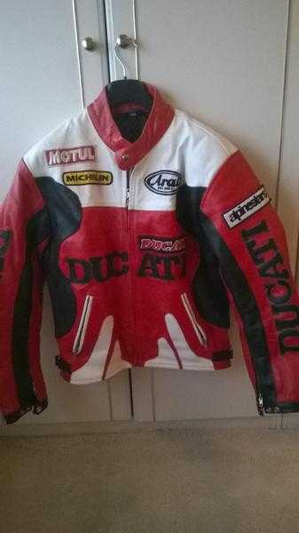 Leather Ducati Motorcycle Jacket