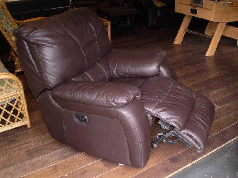 Leather Electric Recliner Chair