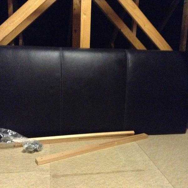 LEATHER HEADBOARD - KING SIZE