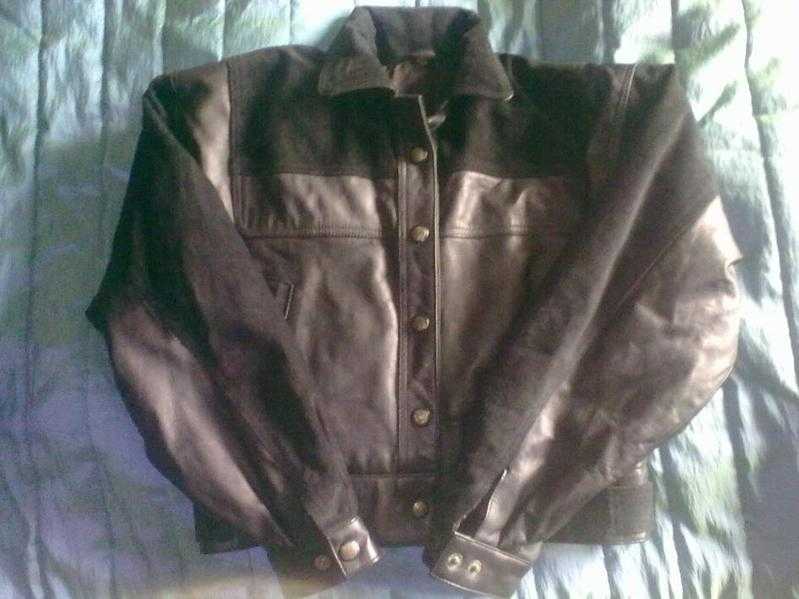 Leather Jacket Echtes Leder