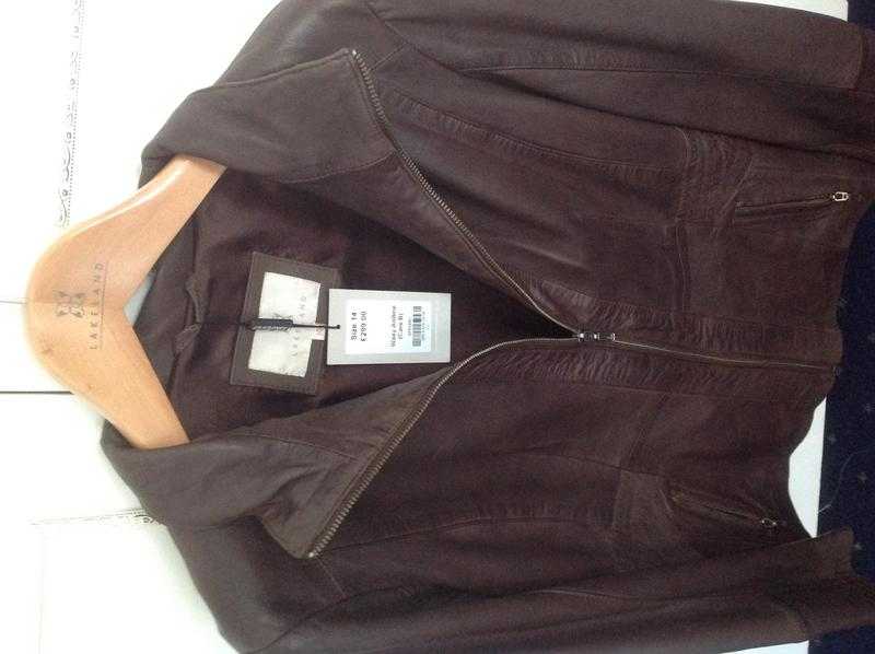 Leather jacket from Lakeland leather. Brand new.