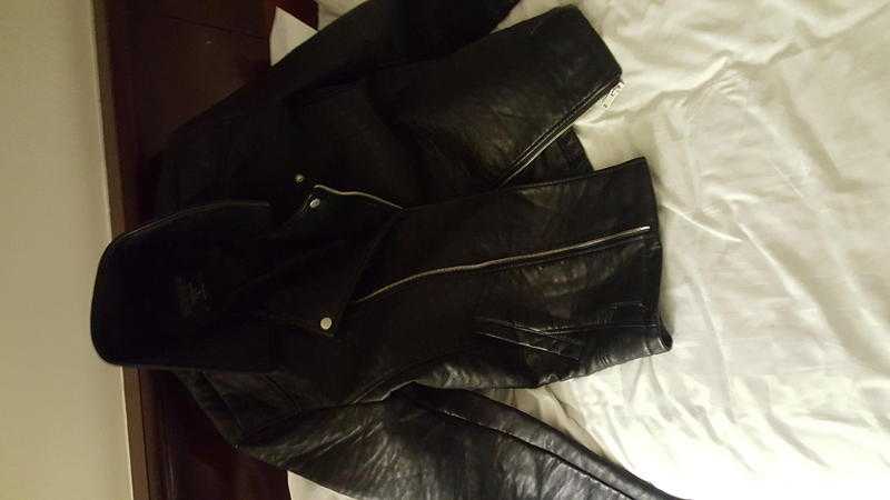 Leather Jacket medium size