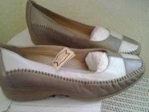 leather ladies shoes