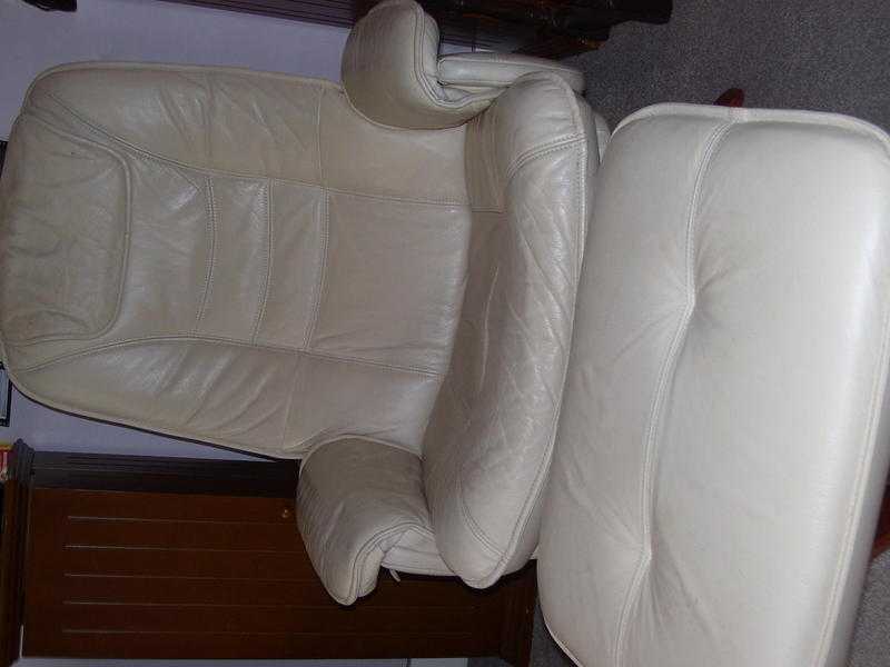 leather reclining chair