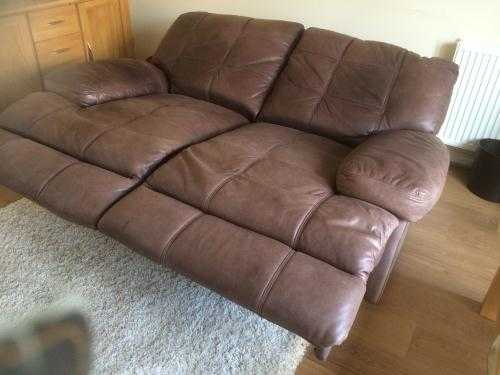 leather reclining sofas