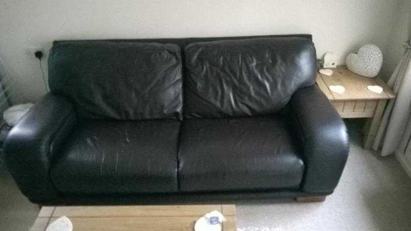 Leather sofa