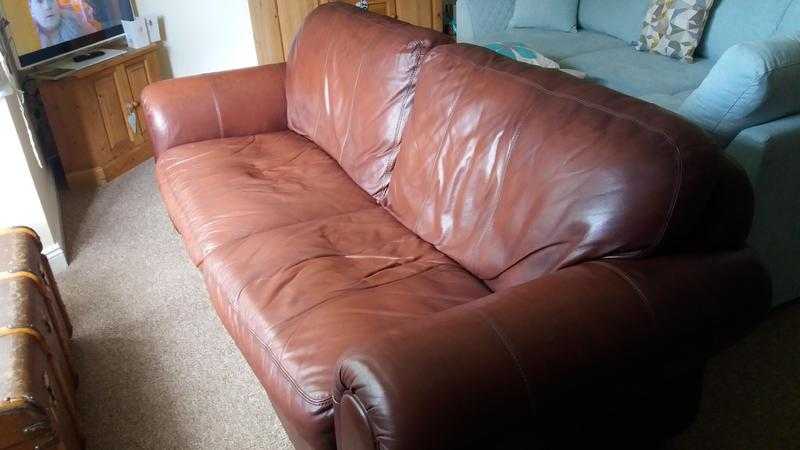 Leather sofa