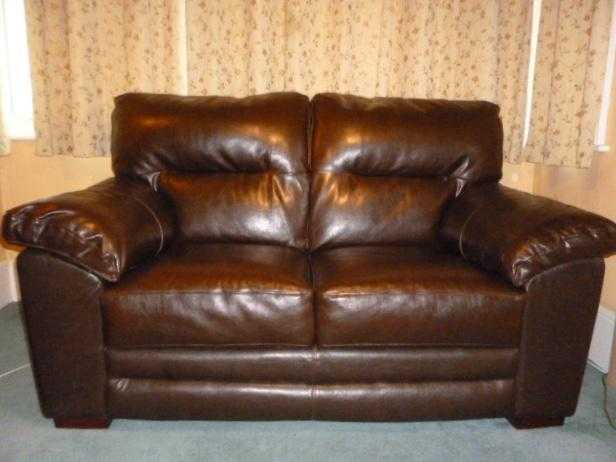 leather sofa