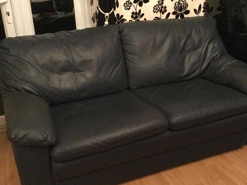 Leather sofa