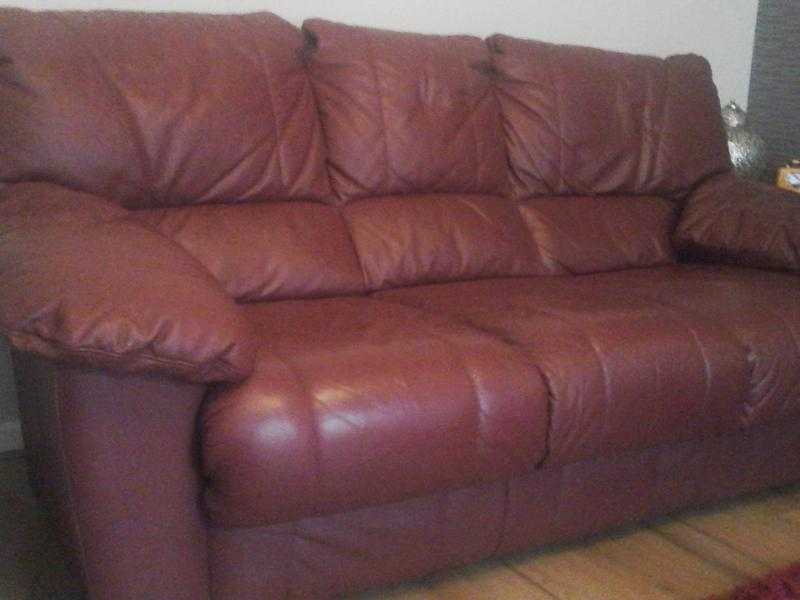 leather sofa