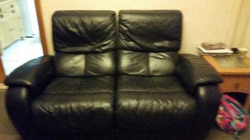 Leather sofa