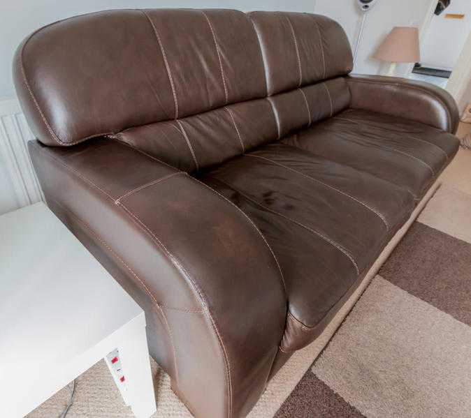 Leather sofa