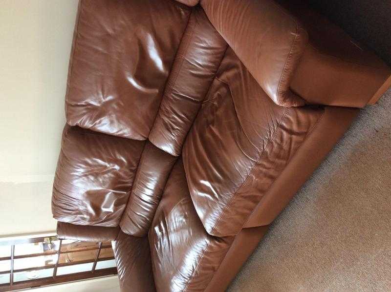 Leather sofa