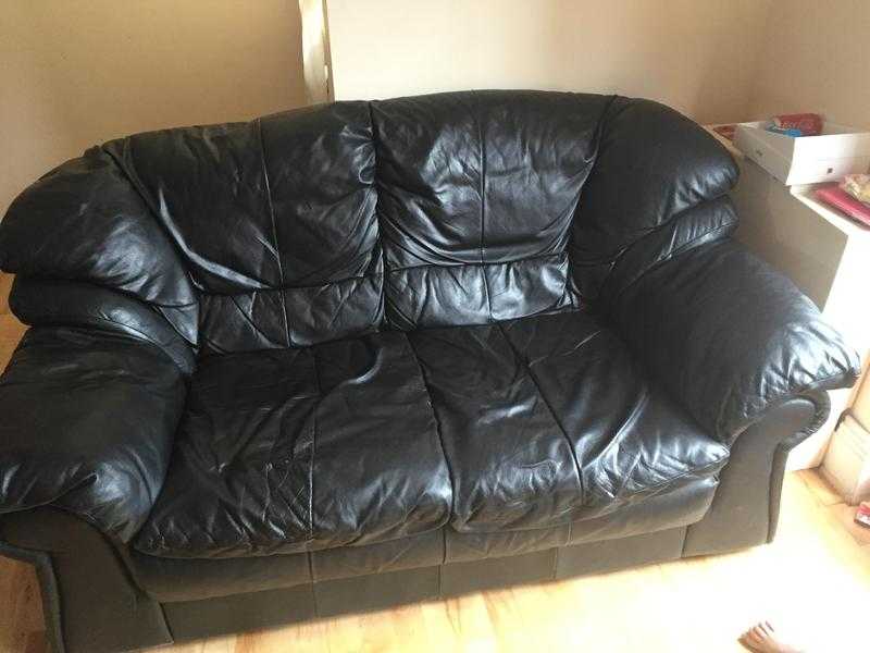 Leather sofa