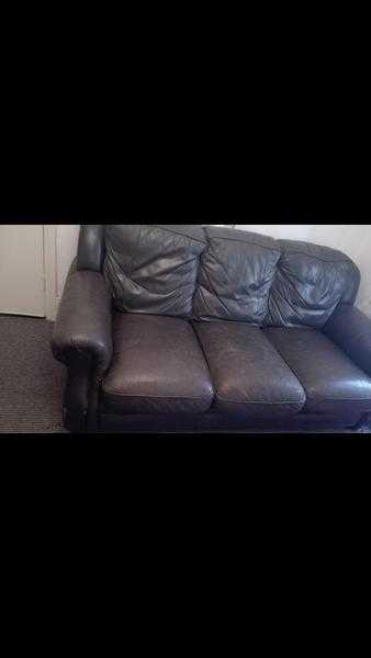 Leather sofa