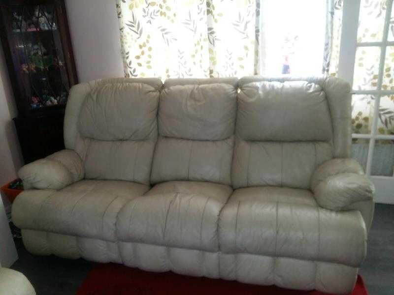 Leather sofa