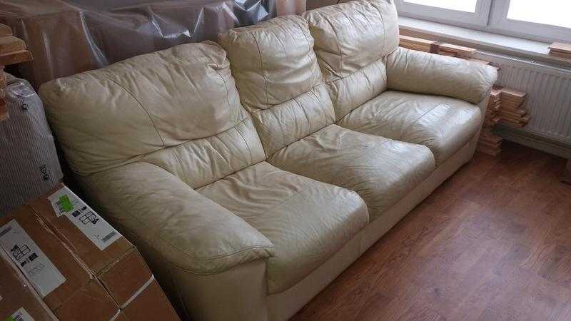 Leather sofa