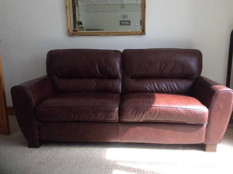 Leather sofa