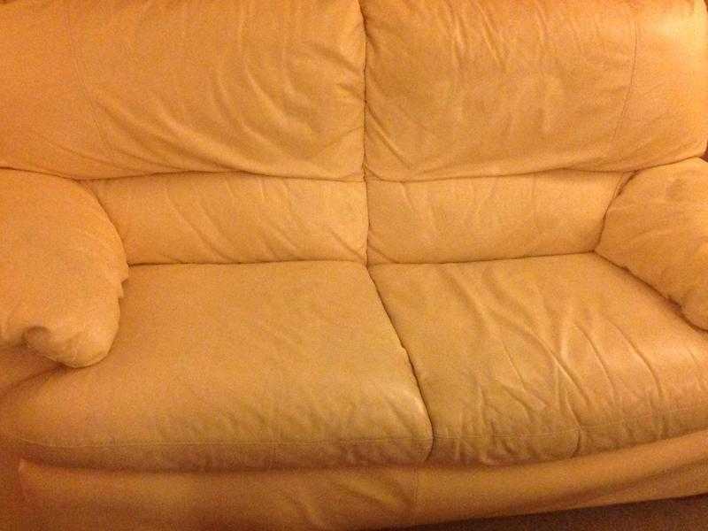 Leather sofa