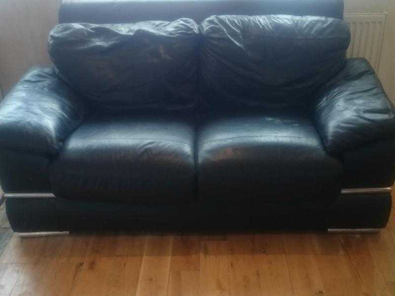 Leather sofas