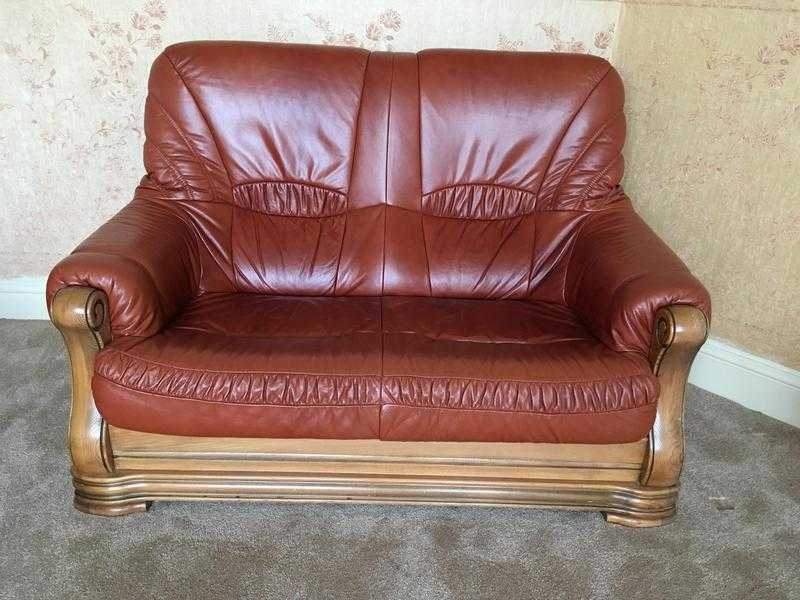 Leather sofas