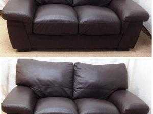 Leather sofas